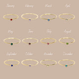 Lola Birthstone Ring