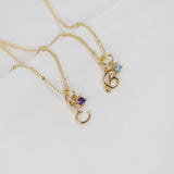 Josie Personalised Birthstone Necklace