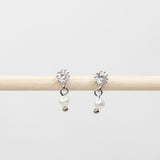 Silver Mason Earrings