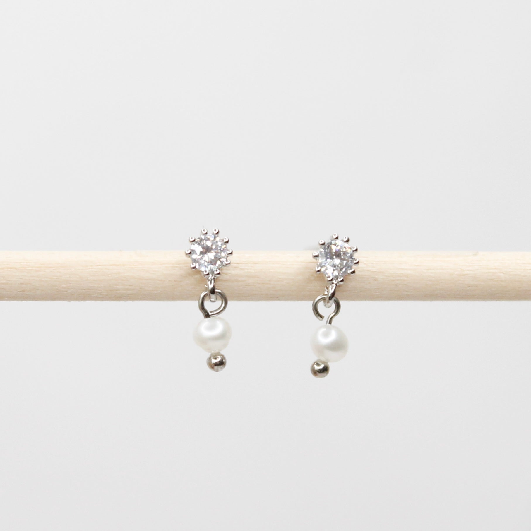 Silver Mason Earrings