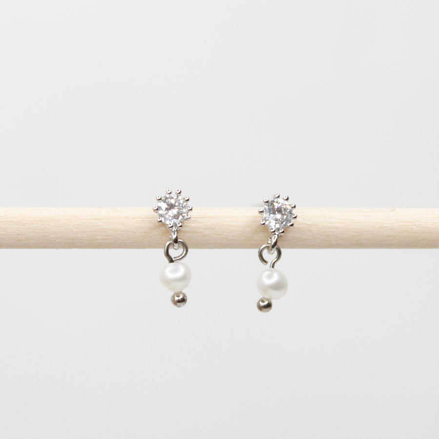 Silver Mason Earrings