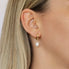 Thick Venice Freshwater Pearl Huggies