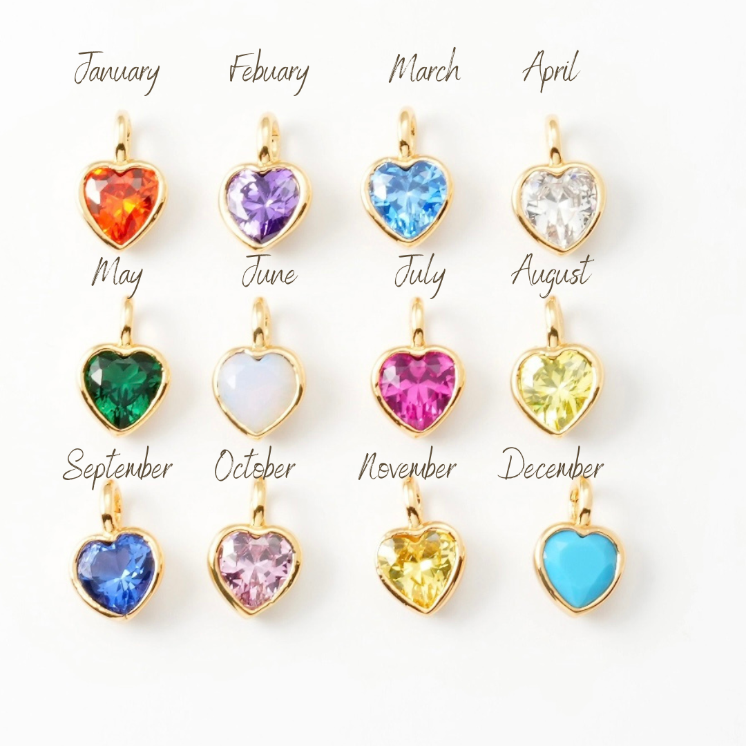 Marbella Birthstone Personalised Necklace