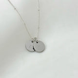 Elizabeth Personalised Necklace - Silver