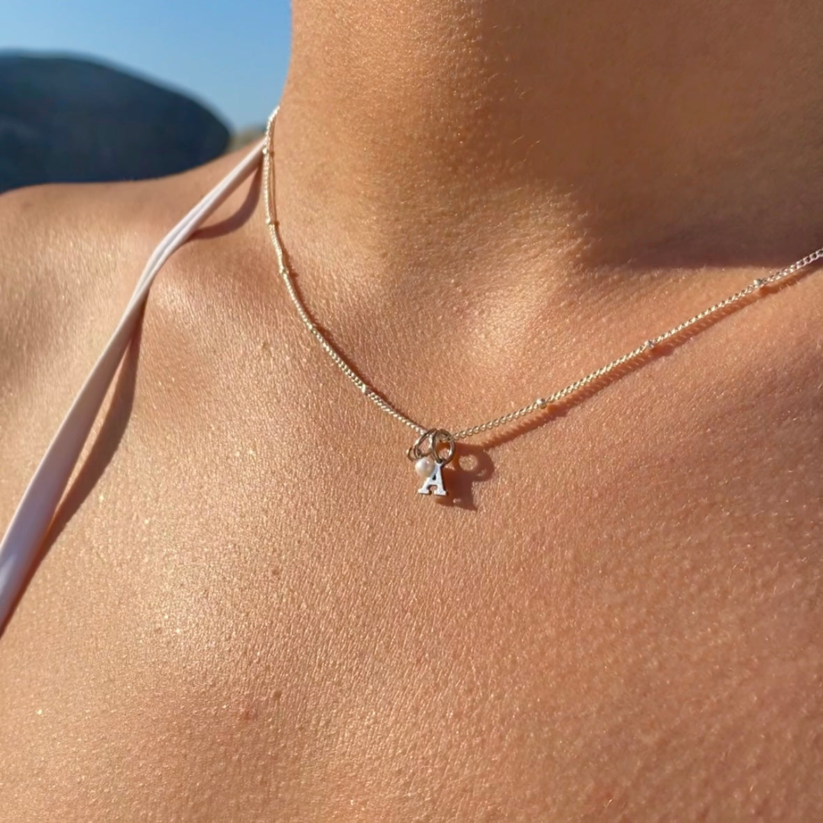 Odessa Personalised Necklace - Silver