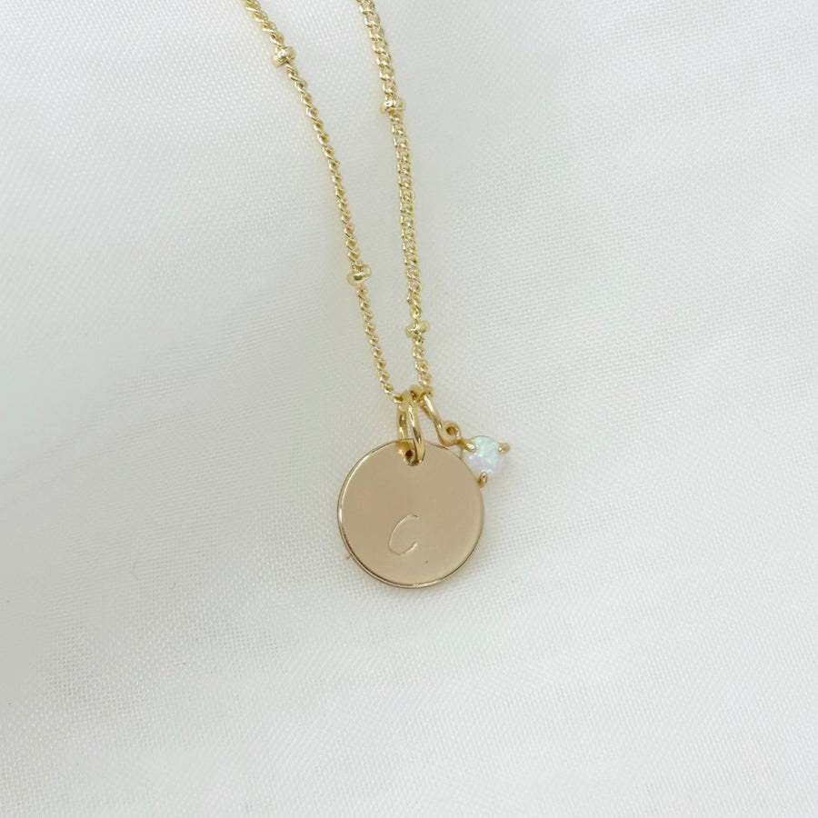 Lucca Opal Personalised Necklace Bridesmaid Bundle