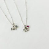 Silver France Zodiac Necklace
