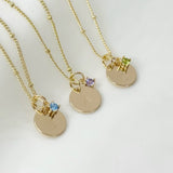 Berlin Birthstone Personalised Necklace